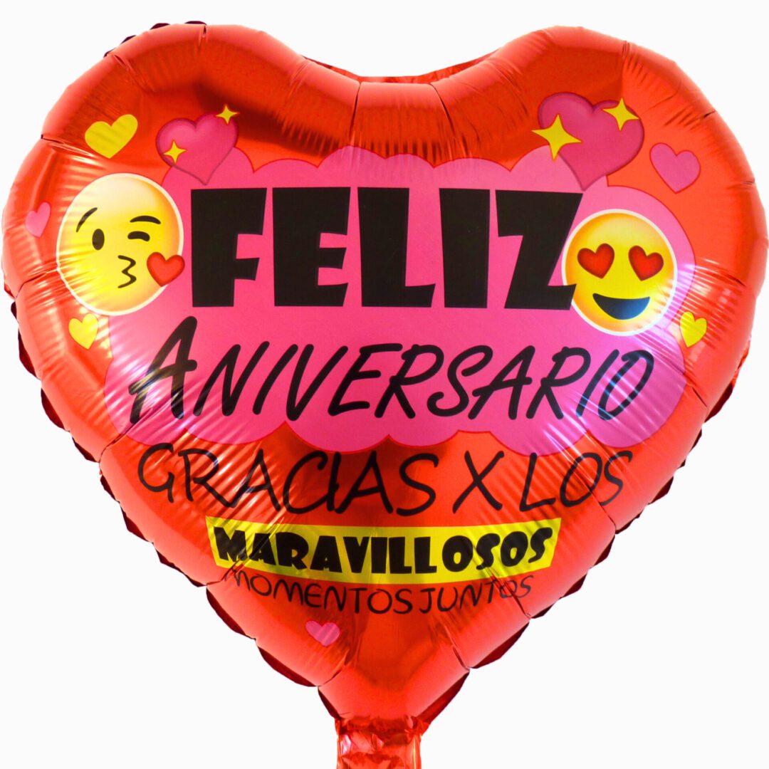 Globo feliz aniversario