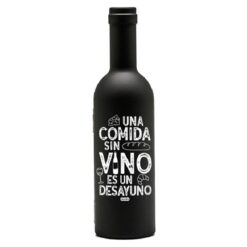 Botella con accesorios