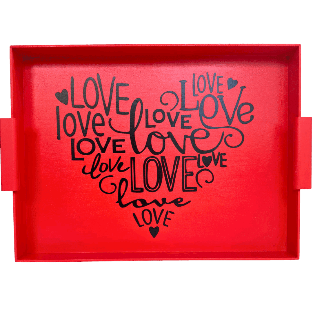 Love corazón (roja)