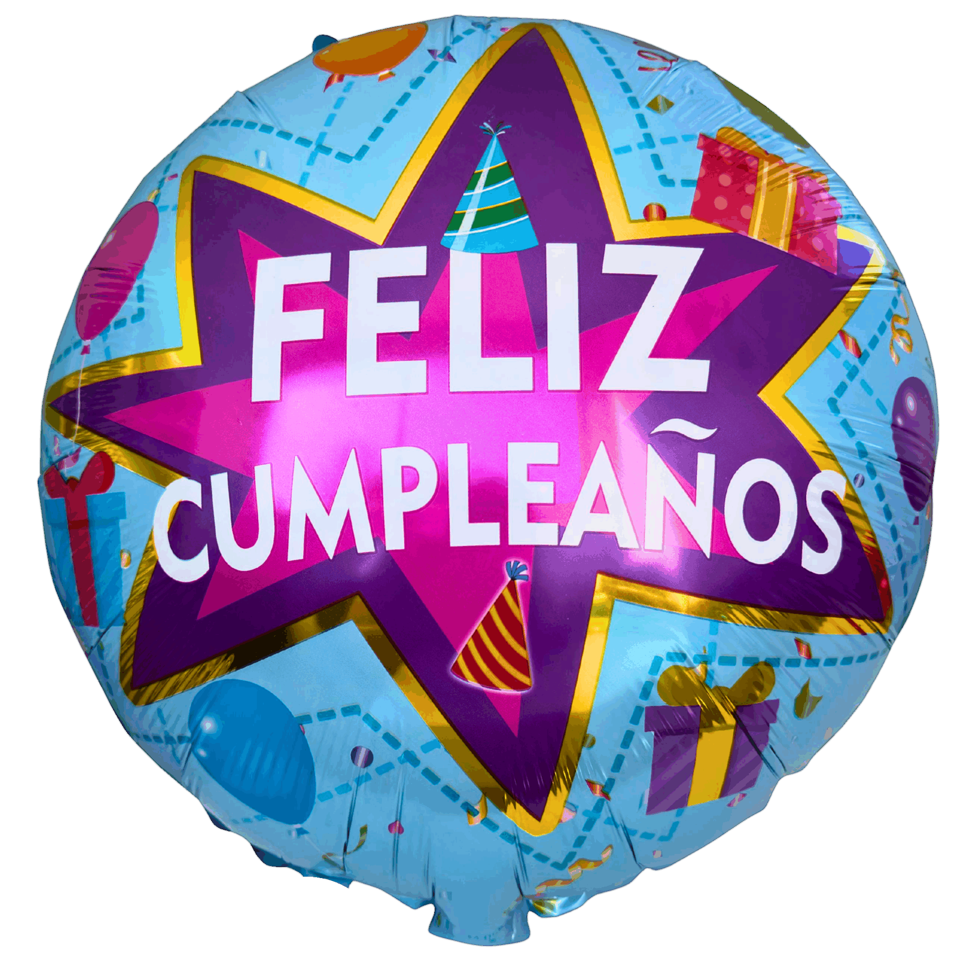 Globo cumple regalos