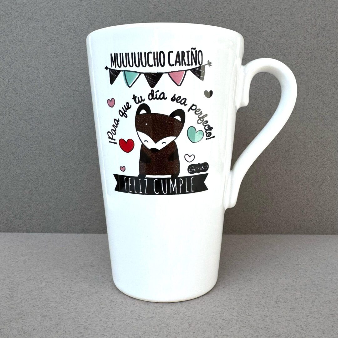 Muuucho cariño - Taza alta