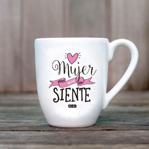 Mujer que siente