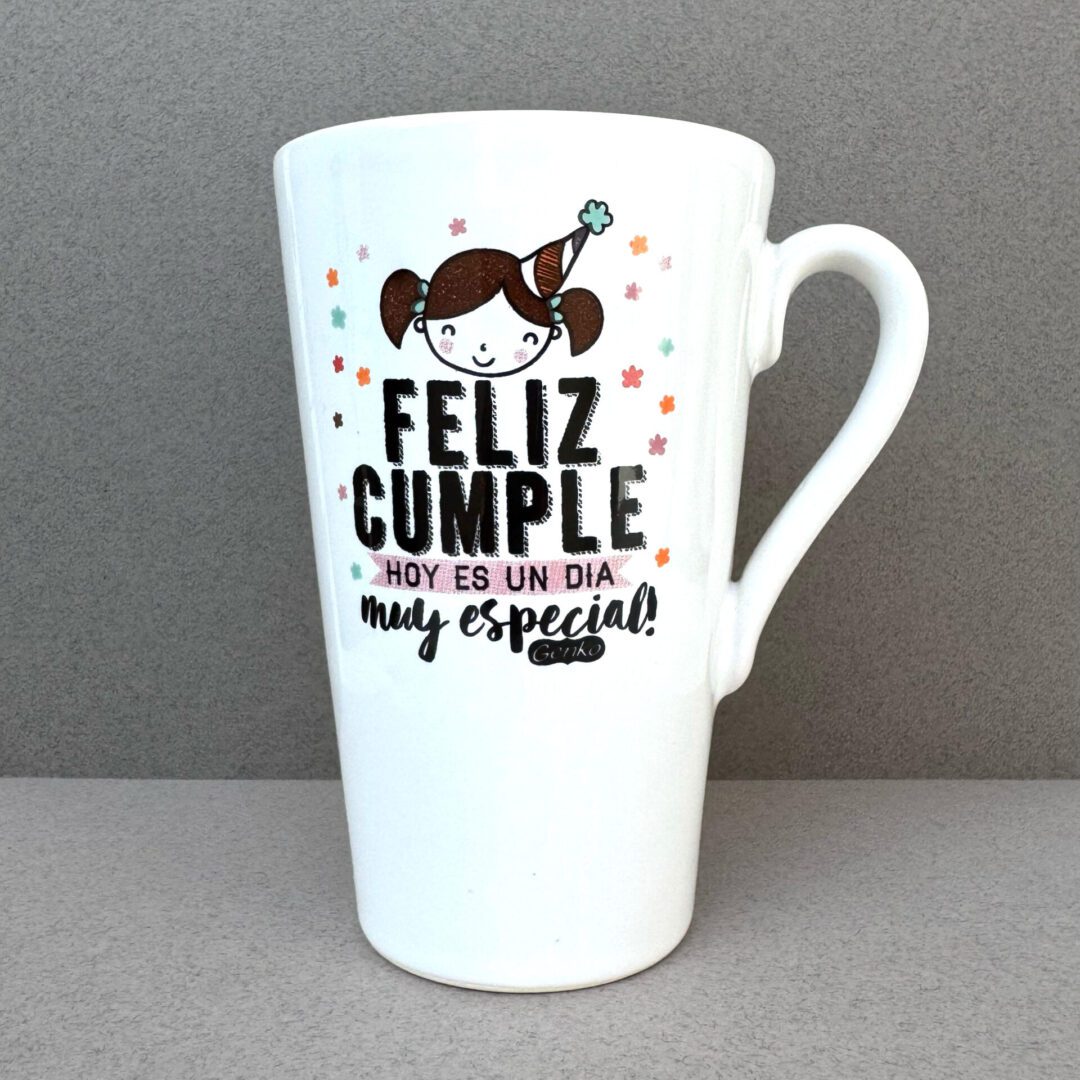 Cumple muy especial - Taza alta