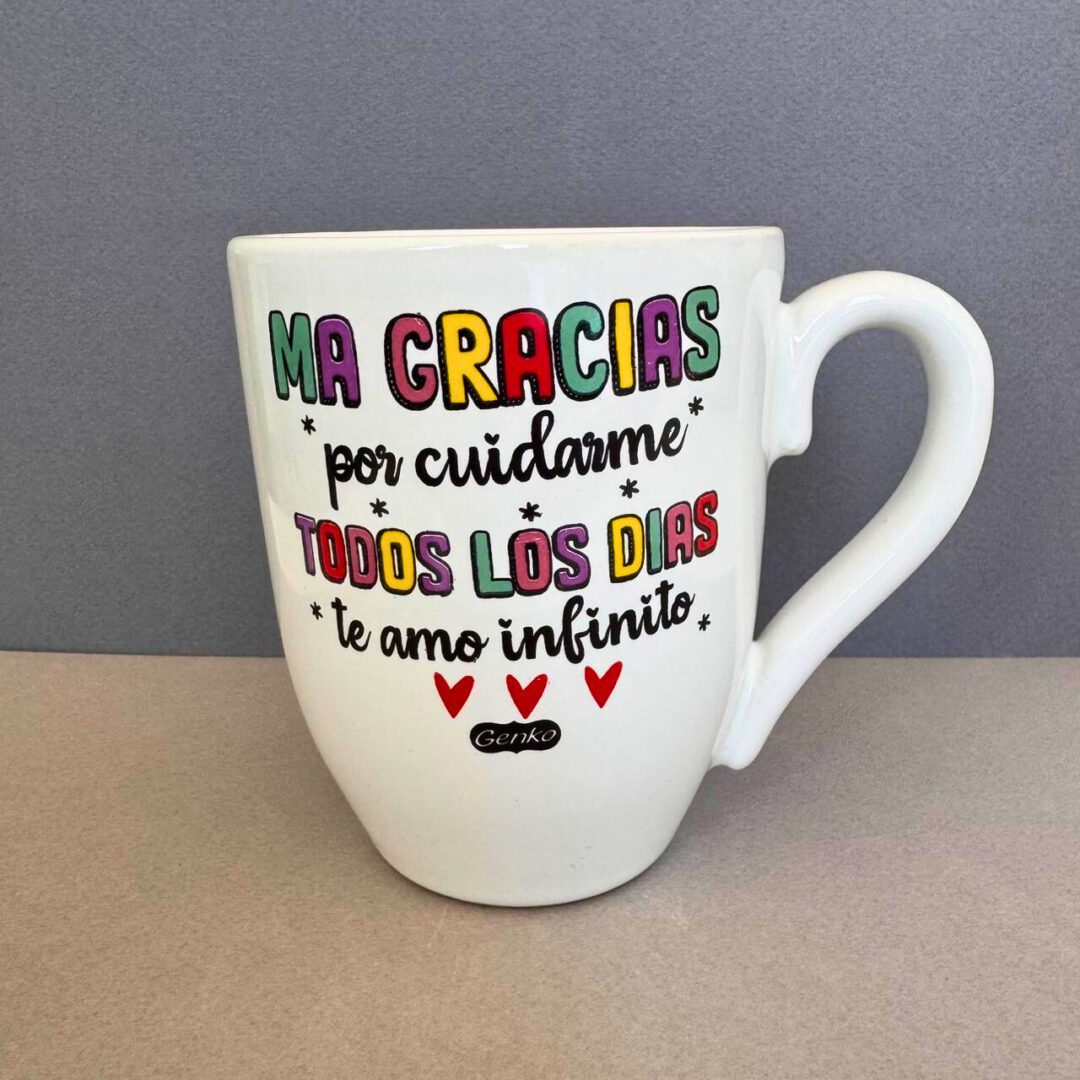 Ma, gracias por cuidarme