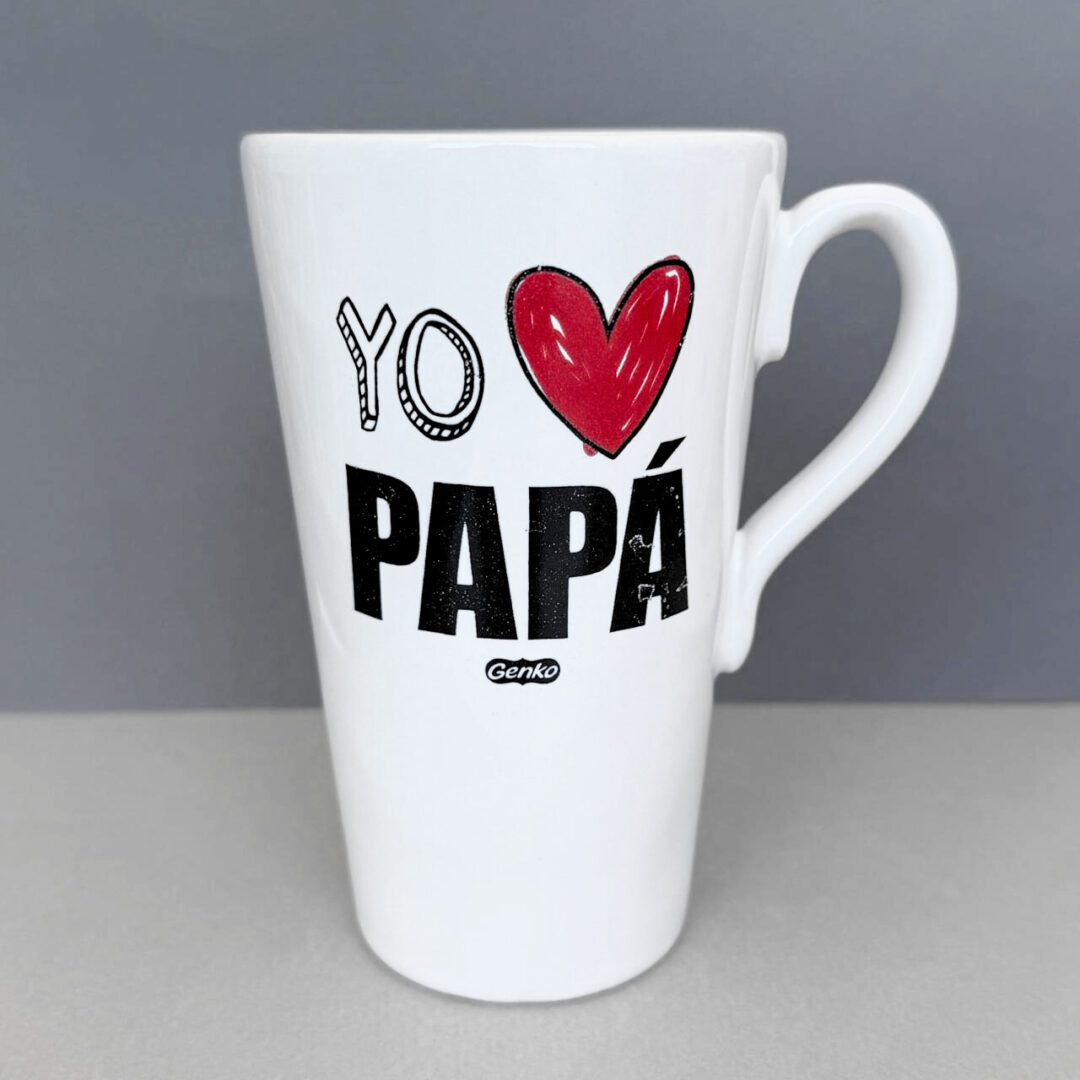 Yo ❤️ Papá - Taza alta