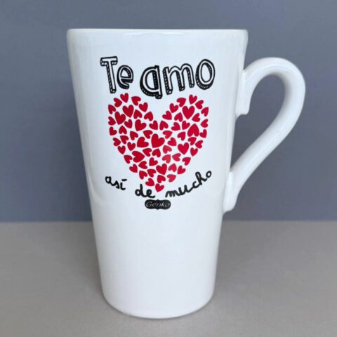 Te amo así de mucho (Taza alta)