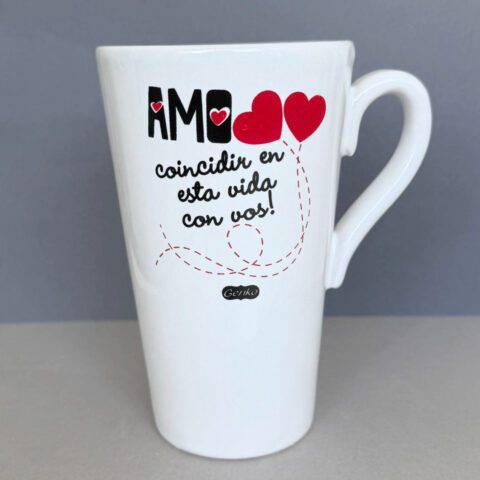 Amo coincidir (Taza alta)