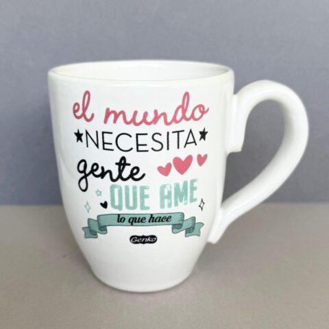 El mundo necesita gente que ame lo que hace