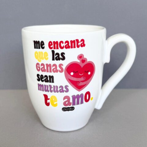 Me encanta que las ganas sean mutuas