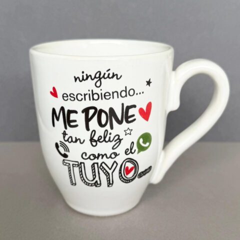 Ningún "escribiendo..." me pone tan feliz como el tuyo