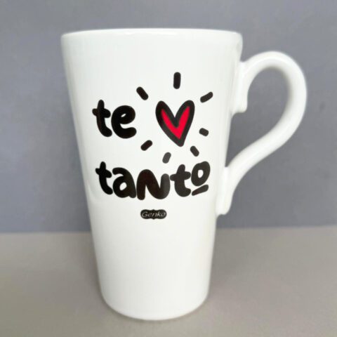 Te ❤️ tanto (Taza alta)