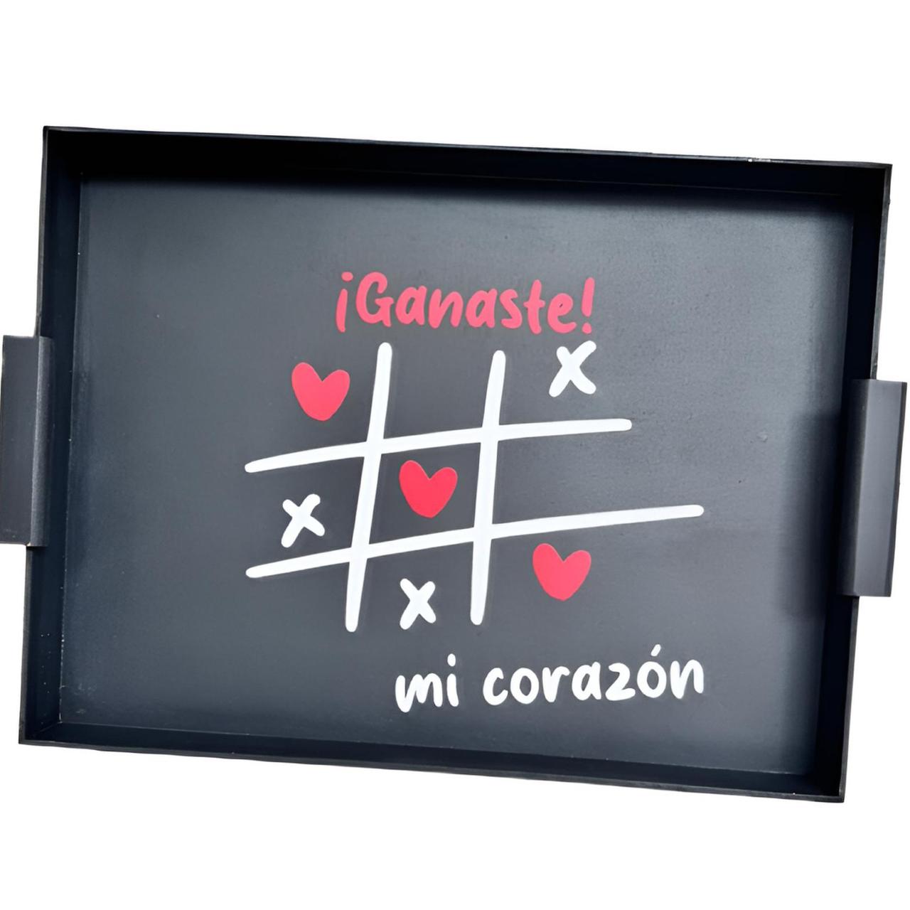 ¡Ganaste! Mi corazón (negra)