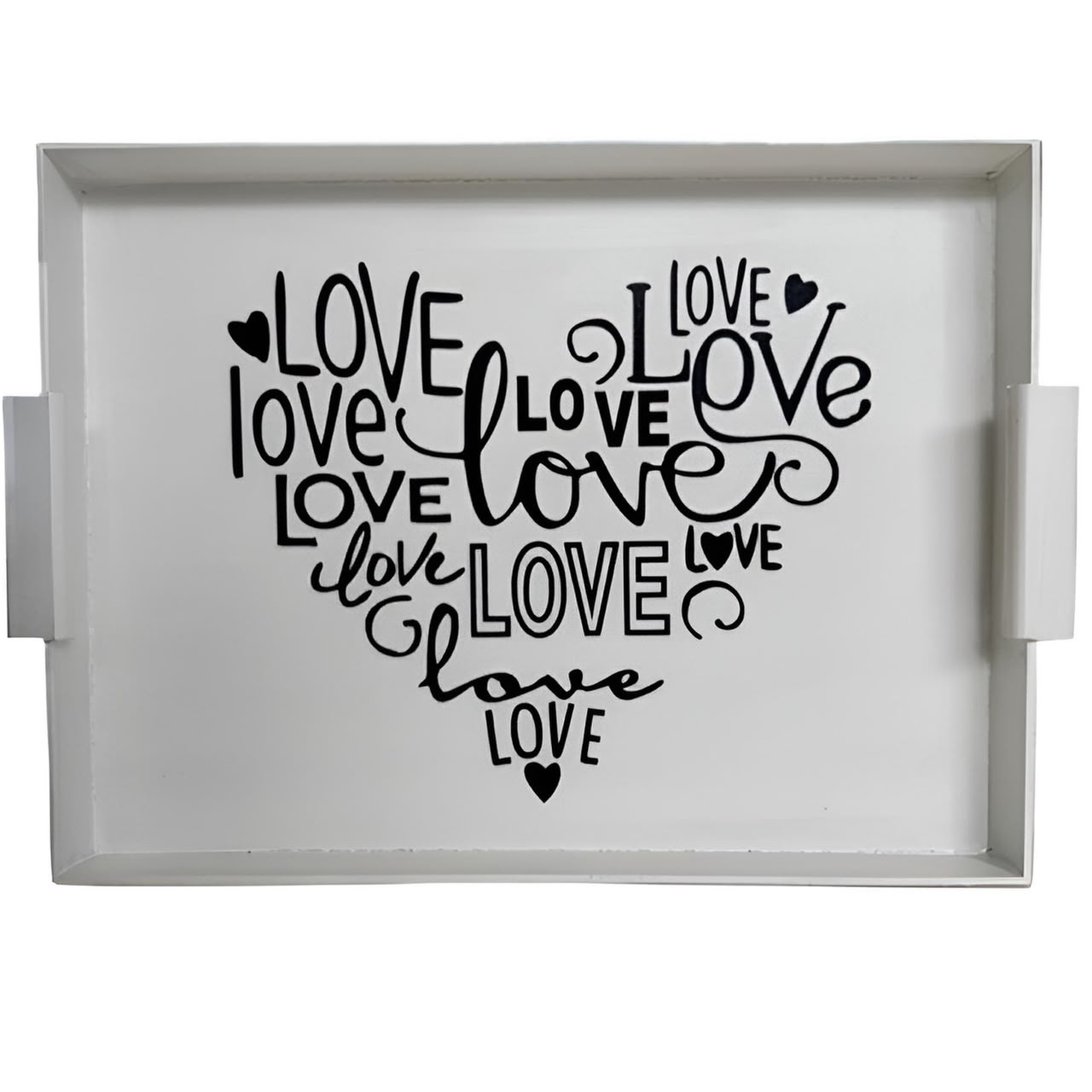 Love corazón (blanca)