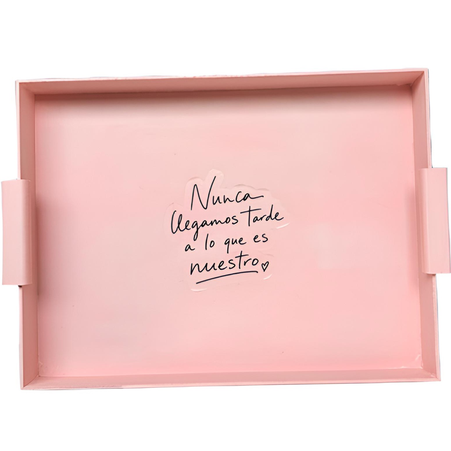 Nunca llegamos tarde a lo que es nuestro (Rosa)