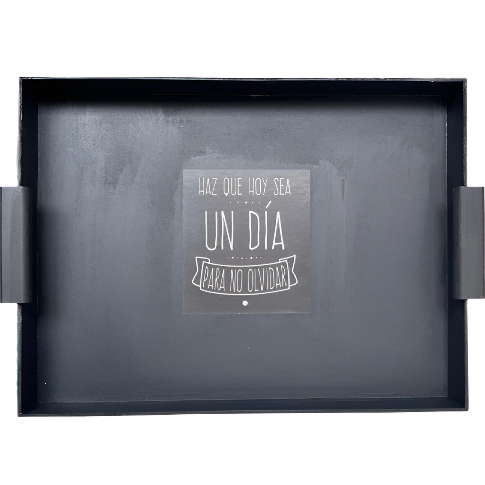 Haz que hoy sea un día para no olvidar (negra)