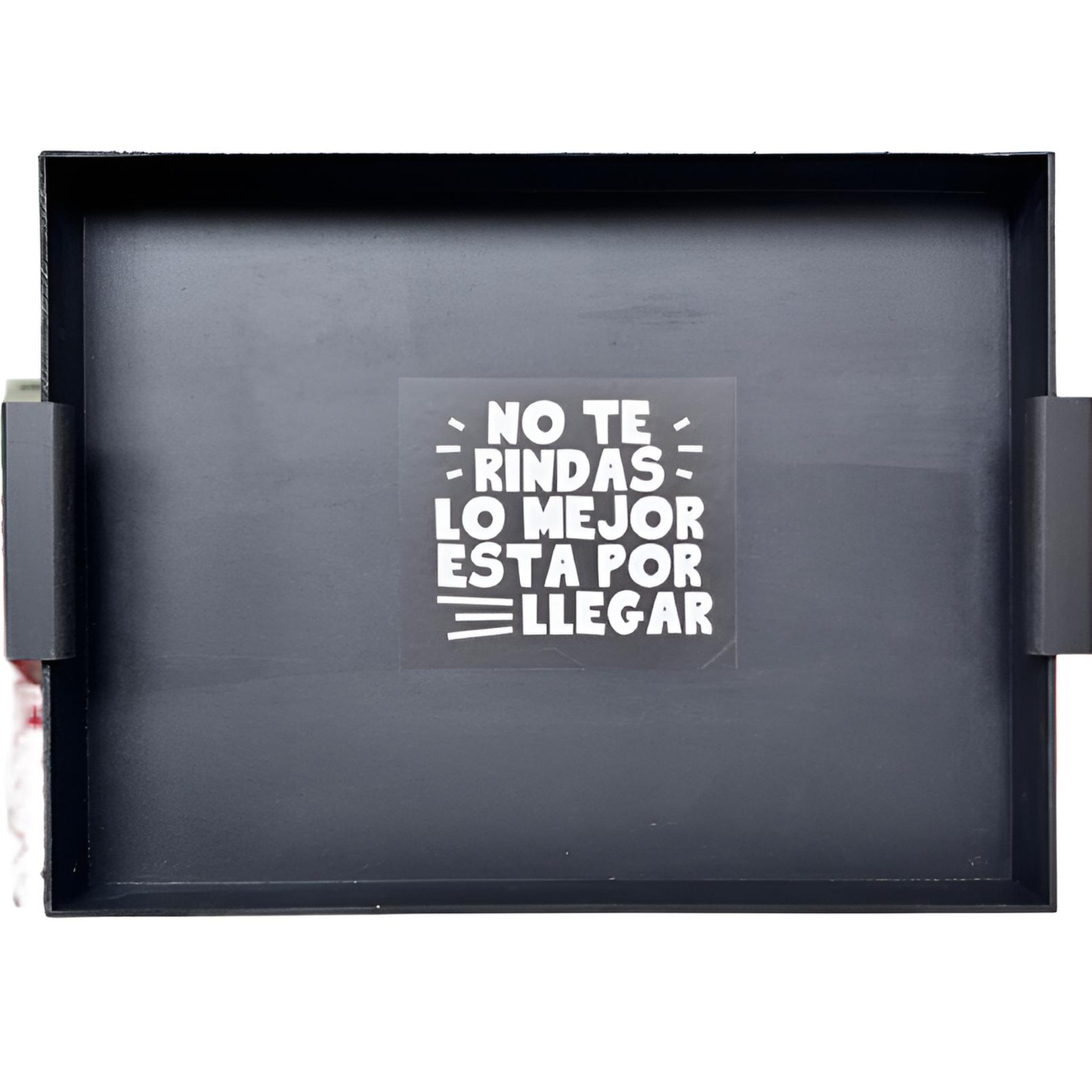 No te rindas, lo mejor esta por llegar (negra)